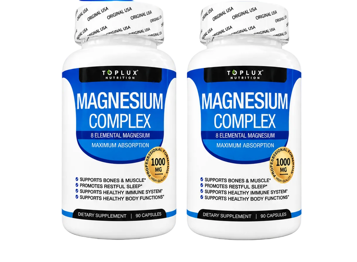 COMBO TOPLUX MAGNESIO COMPLEX 2 UNIDADES