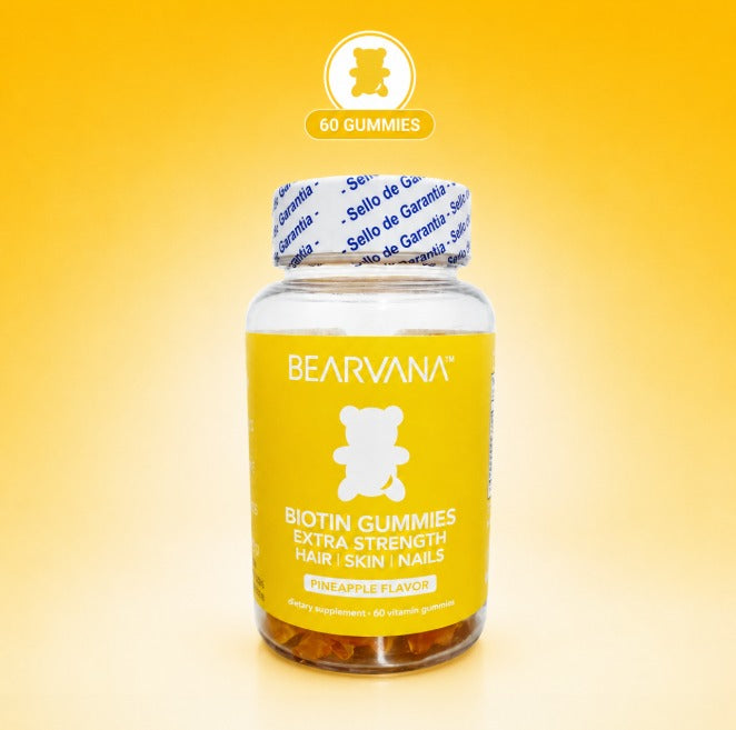 BEARVANA BIOTIN GUMMIES X 60 UNDS
