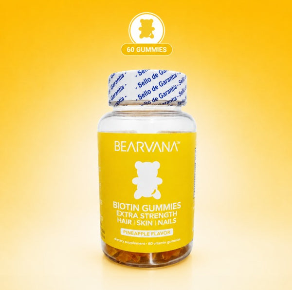 BEARVANA BIOTIN GUMMIES X 60 UNDS
