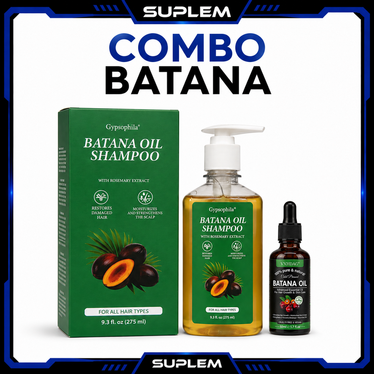 COMBO BATANA ACEITE Y SHAMPOO