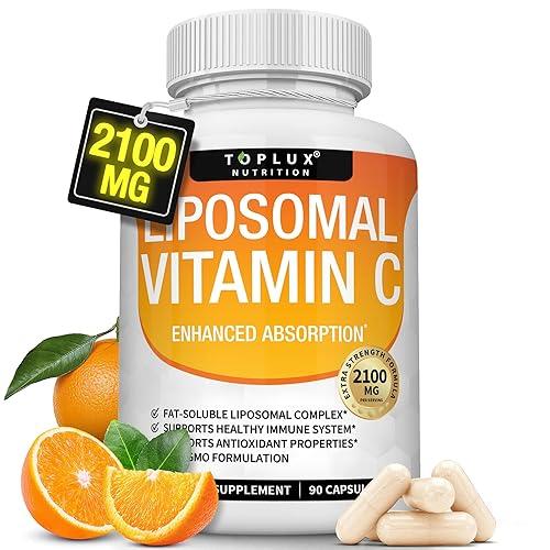 Liposomal Vitamin C, Toplux, 60 capsulas